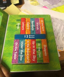 World of Eric Carle, My First Library 12 Board Book Set - First Words, Alphabet, Numbers, and More! Baby Books - PI Kids 34 716ce7kInDL