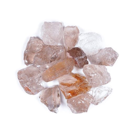 Crystal Allies 1 Pound Bulk Rough Smoky Quartz Reiki Crystal Healing Stones Large 1" 1 LB