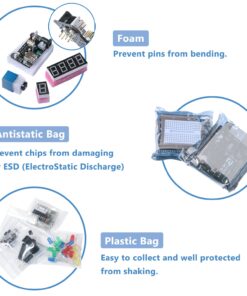 ELEGOO UNO Project Super Starter Kit with Tutorial and UNO R3 Compatible with Arduino IDE 25 716eEriDDSL