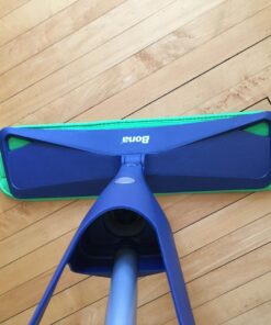 Microfiber Mop Pads 4 Pack - Reusable Washable Cloth Mop Head Replacements Best Thick Spray Wet Dust Dry Flat Velcro Attachment 18" Inch - Cleaning Refill Fits Bona, Bruce, Rubbermaid, Libman + More 1 38 716eK0ysuIL