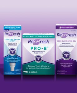RepHresh Pro-B Probiotic Supplement for Women, 30 Oral Capsules 51 716hjXcyf5L