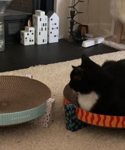 Catstages Scratch, Snuggle & Rest Corrugated Cat Scratcher With Catnip (packaging may vary) Scratch Snuggle & Rest 41 716iBu9suVL