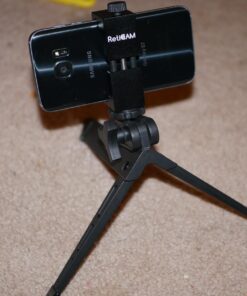 RetiCAM Smartphone Tripod Mount - Metal Universal Smart Phone Tripod Adapter Including Both Standard and XL Mounting Kits Black - Standard and XL (2.1 to 3.6") 52 716iYkkjMGL