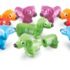 Learning Resources Snap-N-Learn Rhyming Pups Toy, Fine Motor Toys, Develops Color Recognition Skills, 20 Pieces, Ages 3+ 27 716kj7zjcOL