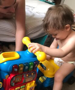 VTech Sit-to-Stand Ultimate Alphabet Train, Blue Standard Packaging 54 716kzN7Q6UL