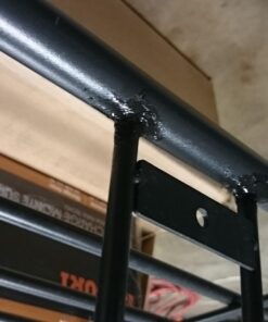 CURT 18115 Universal 42 x 37-Inch Black Steel Roof Rack Rooftop Cargo Carrier 51 716mA9hYxvL