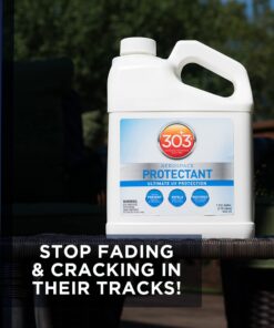 303 Products Aerospace Protectant – UV Protection – Repels Dust, Dirt, & Staining – Smooth Matte Finish – Restores Like-New Appearance – 128 Fl. Oz. (30320) 27 716mSa5X4S
