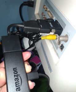 Tendak Active 1080P Female HDMI to VGA Male Converter Adapter Dongle with 3.5mm Stereo Audio Portable HDMI Connector for Laptop PC PS3 Xbox STB Blu-ray DVD TV Stick 29 716mTlP6UBL