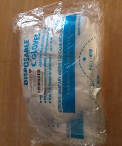 500 Pack Cooking Gloves - Plastic Disposable Food Safe, Food Prep, Handling, Serving Gloves (Clear, One Size Fits Most) 22 716nSZFUvDL