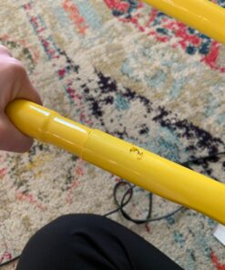 A11N Portable Pickleball Net System, Designed for All Weather Conditions with Steady Metal Frame and Strong PE Net, Regulation Size Net with Carrying Bag Yellow,black 31 716oIgAT1mL