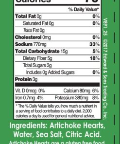 Native Forest Artichoke Hearts Quartered, 14 Ounce Cans (Pack of 6) 14 Ounce (Pack of 6) 14 716oUchUgIL