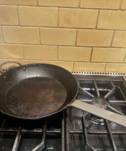 de Buyer MINERAL B Carbon Steel Fry Pan - 12.5” - Ideal for Searing, Sauteing & Reheating - Naturally Nonstick - Made in France 12.5" 29 716p57Rj85L 1