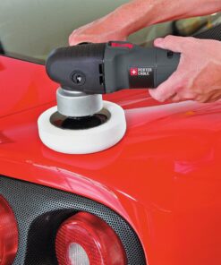 PORTER-CABLE Polisher, 6 Inch, 4.5 Amp, Speed Dial 2,500-6,800 OPM, 5” Counter Balance (7424XP),Gray Polisher Only 38 716q4nQD7iL
