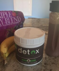 Detox Organics Chocolate Superfood Powder, Detox Cleanse for your Body, Bloating Relief, Immune Support Supplement Smoothie Detox Mix, Greens Blend Superfood, Low Carb, Vegan, Soy Free, Dairy Free 38 716q9H4iNQL