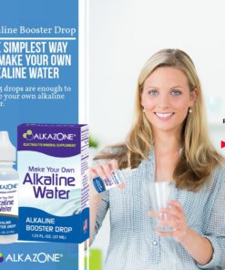 Alternative view of Alkazone Make Your Own Alkaline Water, Clear, 1.25 Fl Oz 1.25 Fl Oz (Pack of 1)