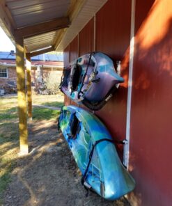 Best Marine and Outdoors Kayak Storage Rack, 2 Premium Wall Mount Racks for Kayaks & SUP Paddle Boards, 125lb Weight Capacity, Indoor Outdoor Paddleboard & Kayaking Accessories 47 716sCObtqcL 1