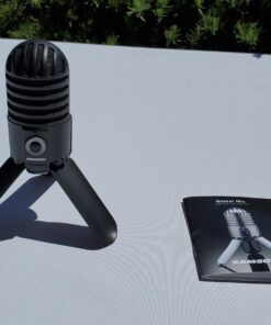 Samson Meteor Mic USB Studio Microphone (Titanium Black) Titanium Black 24 716semQBl9L