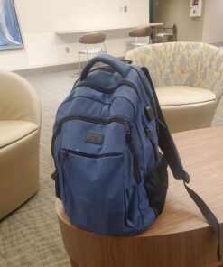 MATEIN Laptop Backpack,Slim Travel Backpack with Laptop Compartment for Men Women,College Daypack Gift Computer Bag fits 15.6 Inch Notebook, Blue 68 716snA4Hr5L