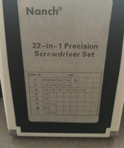 Nanch Small Precision Screwdriver Set for Electronics,22 in 1 Micro Screwdriver Set with Extendable Aluminum Handle 22 in 1 98 716swfWqtdL