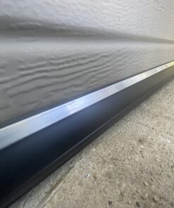 M-D Building Products 87668 18-Feet Universal Aluminum and Rubber Garage Door Bottom, Black 59 716t6oNIUpL