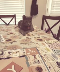 Late for the Sky CAT-opoly Board Game White, Large 39 716tITW2aIL