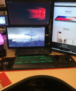 Razer ORNATA Expert: Mecha-Membrane - Individually Backlit Mid-Height Keys - Leatherette Wrist Rest - Gaming Keyboard - Gaming Keyboard (RZ03-02041800-R3U1) 44 716trFgcjL