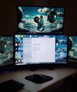 Sceptre 27-Inch FHD LED Gaming Monitor 75Hz 2X HDMI VGA Build-in Speakers, Ultra Slim Metal Black 27" 75Hz AMD FreeSync 25 716u3gcvhhL