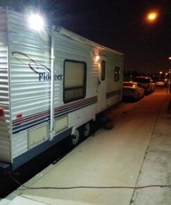 GLW 12V AC or DC LED Flood Light,10W Mini IP65 Waterproof Outdoor Light,900LM,6000K,Daylight White Security Light,80W Halogen Bulb Equivalent Daylight White (10W) 38 716uOVMwBzL