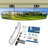 BETOOLL 16.5" Wide Rear View Convex Golf Cart Mirror for EZ Go, Club Car, Yamaha 43 716uxdYuWyL