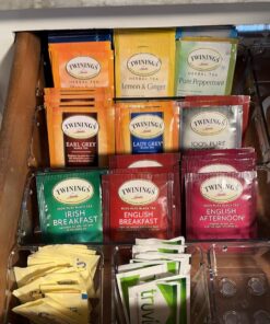 Vtopmart 25 PCS Clear Plastic Drawer Organizers Set, 4-Size Versatile Bathroom and Vanity Drawer Organizer Trays, Storage Bins for Makeup, Bedroom, Kitchen Gadgets Utensils and Office 55 716vsHyIsyL