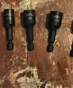 DEWALT Nut Driver Set, Impact Ready, Magnetic, 5-Piece (DW2235IR) 29 716w3uj3ftL