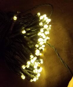 VMANOO Solar Christmas Lights 72 Feet 22 Meter 200 LED 8 Modes Fairy String Lights for Outdoor, Gardens, Homes, Wedding,Party,Lawn,Tree,Gift,Waterproof(Warm White) 1 PACK Warm White 32 716y0cWBTlL