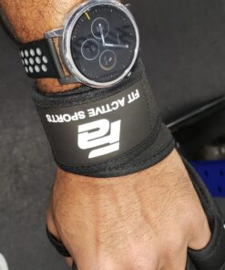 Fit Active Sports New Ventilated Weight Lifting Workout Gloves with Built-in Wrist Wraps for Men and Women - Great for Gym Fitness, Cross Training, Hand Support & Weightlifting. Large 51 716yFQOd87L