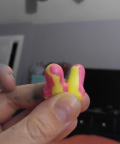 Howard Leight by Honeywell Laser Lite High Visibility Disposable Foam Earplugs, Pink/Yellow , 200-Pairs (LL-1) - 3301105 200 Pair 33 716yJ19SbKL