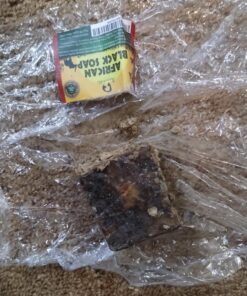 Incredible BY NATURE African Black Soap - 1lb Raw Organic Soap Face & Body Wash 1 Pound (Pack of 1) 34 716yW4Zq3L