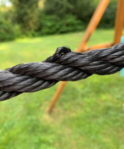 M & M Sales Enterprises MM00124Web Riderz Outdoor Swing N' Spin- Safety Rated to 600 lb, 39 inch Diameter, Adjustable Hanging Ropes, Ready to Hang and Enjoy as a Family, Black 51 716yfiLojnL 3