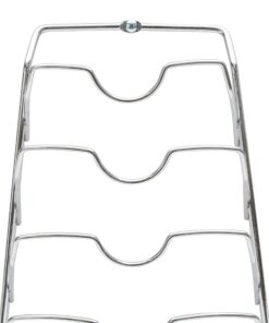 Organize It All Wall Cabinet Door Mounted Pot Lid Rack | Metal Wire | Dimensions 10.63" x 4.00" x 16.63" | Kitchen Storage | Sliver Chrome 27 716zbLsqlrS