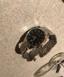 cofuo Mens Stainless Steel Analog Watch, Mens Luxury Wrist Dress Waterproof Watches, Quartz Classic Work Business Casual Watch with Roman Numeral Black 38 71709yAyUJL