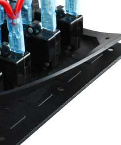 Amarine Made 4 Gang Aluminium LED Rocker & Circuit Breaker Waterproof Marine Boat Rv Switch Panel 15 7170Jbd26vL