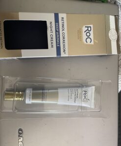 RoC Retinol Correxion Deep Wrinkle Anti-Aging Night Cream, Daily Face Moisturizer with Shea Butter, Glycolic Acid and Squalane, Skin Care Treatment, Christmas Gifts & Stocking Stuffers, 1 Ounces 1 Fl Oz (Pack of 1) 39 7170nKV8x5L