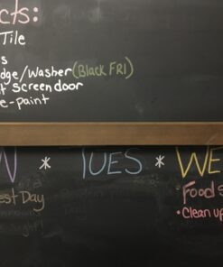 Metallic Chalk Markers (10 Pack) Liquid Chalk Pens - For Blackboards, Chalkboard, Bistro Menu, Window - Wet Wipe Erasable - 6mm Reversible Bullet & Chisel Tip Bold Tip - 6mm 39 7171bHTb YL