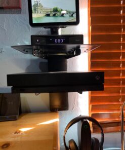 VideoSecu 2 Shelf DVD DVR VCR Wall Mount Bracket Component Shelf for DVD Player DDS Receiver Video Audio Cable Box MDVD04B WP6 32 7172wJNqXL