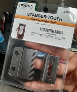 Wahl Professional 2-Hole Stagger-Tooth Clipper Blade for the 5 Star Series Cordless Magic Clip, for Professional Barbers and Stylists Item – 2161 30 7173Nc7ZexL