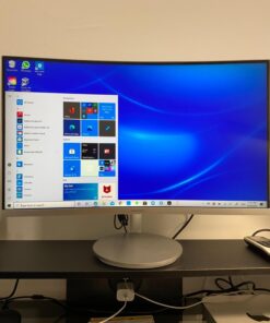 SAMSUNG IT LC27F591FDNXZA SAMSUNG C27F591 27-Inch FHD 1080p Curved Monitor (Built-in Speaker Included) New 47 7173leBlnWL