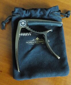 Nordic Essentials Guitar Capo Deluxe with Carrying Pouch - Brushed Metallic Bronze 36 7173nogPX8L