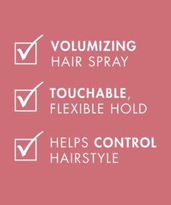 Nexxus Comb Thru Finishing Spray, Medium Hold Hair Spray for Volume, 10 oz Rose and Jasmine 10 Ounce (Pack of 1) 20 7174KQe3gnL