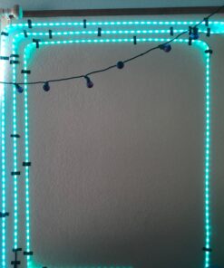 DAYBETTER Led Strip Lights Waterproof, 32.8ft(2 Rolls of 16.4ft) LED Tape Lights Color Changing 300 LEDs Light Strips Kit with 44 Keys Ir Remote Controller and 12v Power Supply for Indoor Outdoor Use 55 7174lmEKlAL