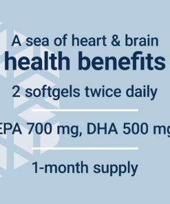 Super Omega-3 EPA/DHA Fish Oil, Sesame Lignans & Olive Extract - For Heart & Brain Health – For Inflammation & Cholesterol Management – Gluten-Free, Non-GMO – Lemon Flavor 120 Softgels 120 Count (Pack of 1) Standard Packaging 15 7174nPkw4dL