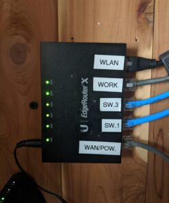 Ubiquiti EdgeRouter X Advanced Gigabit Ethernet Routers ER-X 256MB Storage 5 Gigabit RJ45 ports 36 7174rKGw1sL