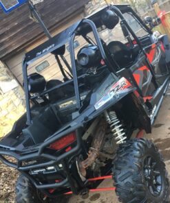 Pyle 6.5 Inch Dual Marine Speakers-2 Way IP44 Waterproof, Weather Resistant Outdoor Audio Stereo Sound System with 200 Watt Power and Poly Mica Cone and Butyl Rubber Surround-1 Pair - PLMRB85 (Black) Black Frustration-Free Packaging 25 7176VpfwgeL